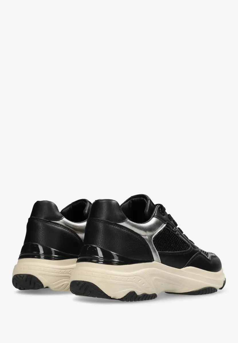Mexx Radja Pax Sneakers Dames - Zwart - afbeelding 6 van 6