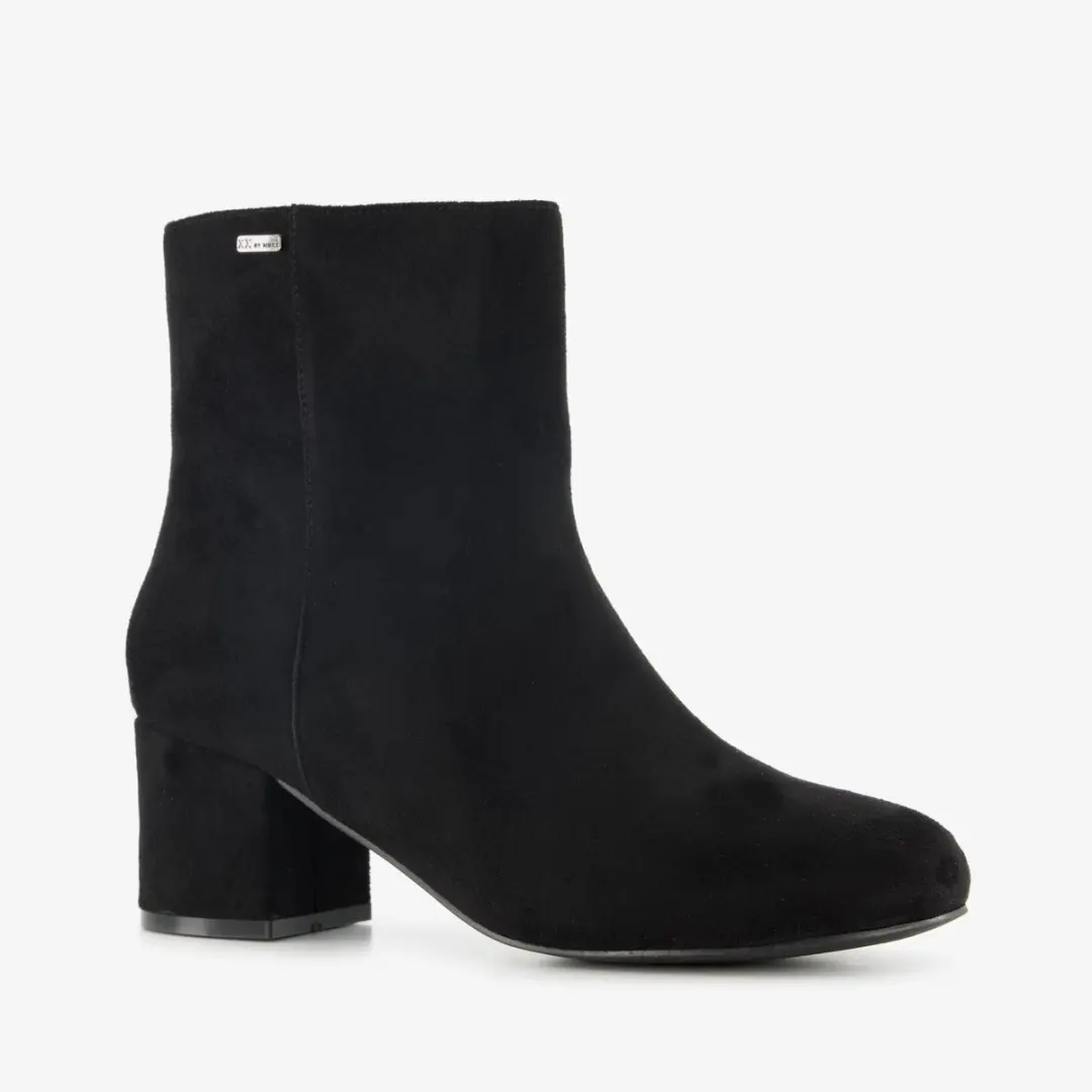XX By Mexx dames enkellaarsjes met hak zwart