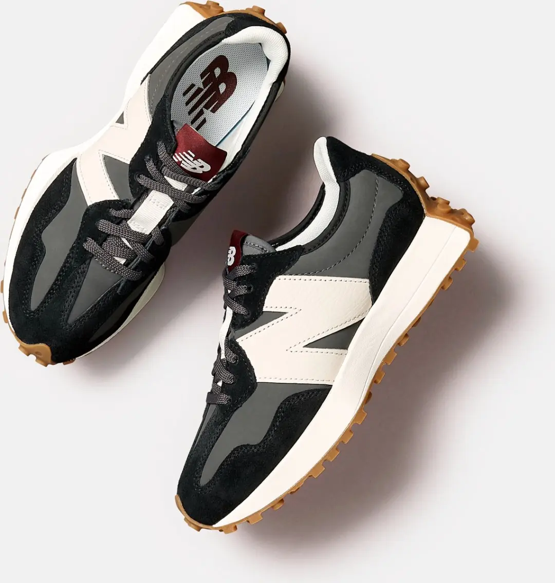 New Balance WS327 Dames Sneakers - Zwart - afbeelding 6 van 6