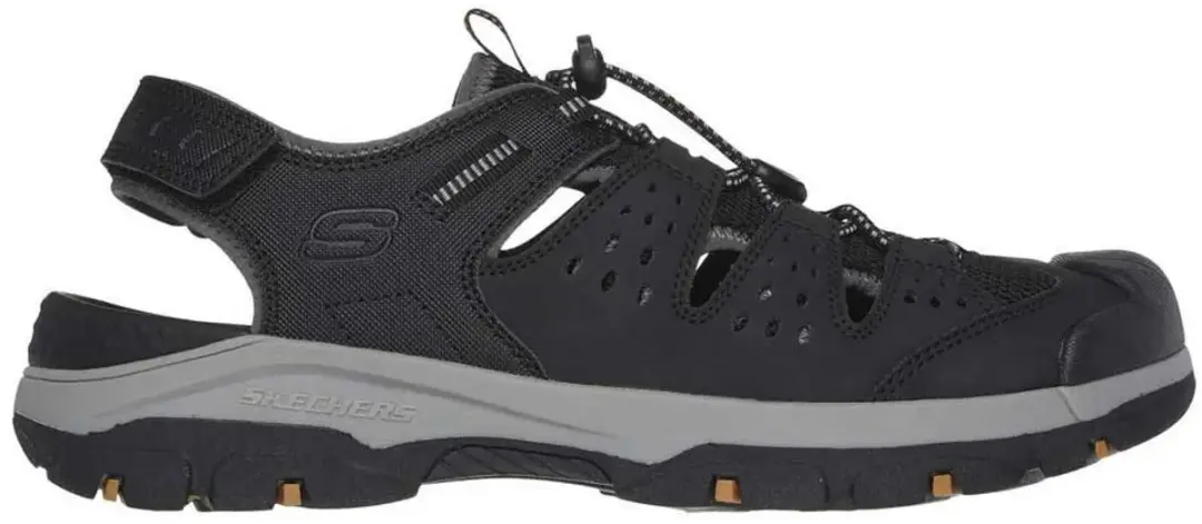 Skechers Tresmen Menard Sandalen - 41 - Zwart - afbeelding 6 van 6