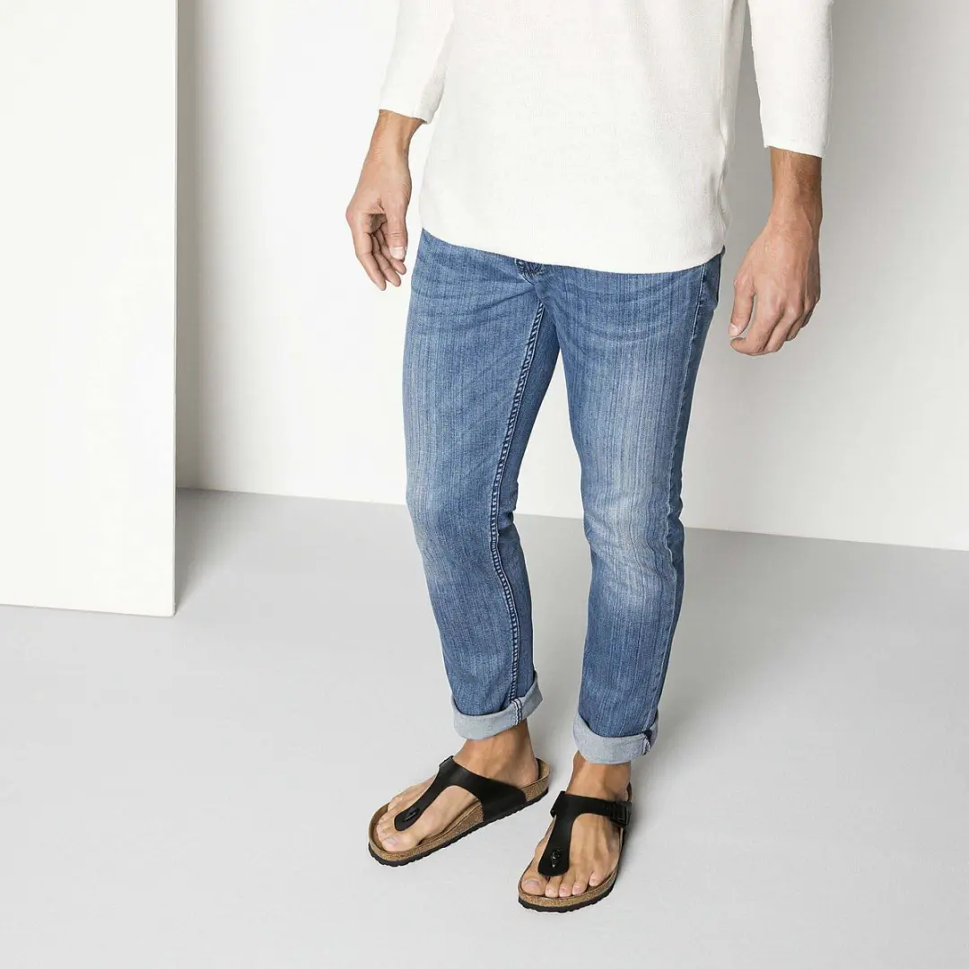 Birkenstock Gizeh Teenslipper - Maat 41 - Zwart - afbeelding 4 van 6