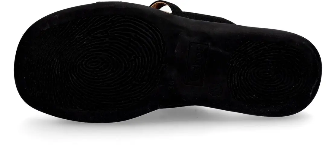 Gabor Dames Slippers - Zwart - Maat 44 - afbeelding 6 van 6