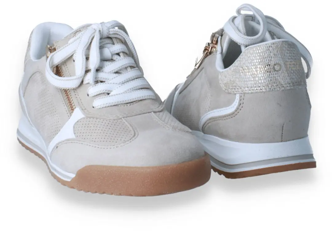 Marco Tozzi 101241 Sneakers - Beige - Maat 39 - afbeelding 3 van 6