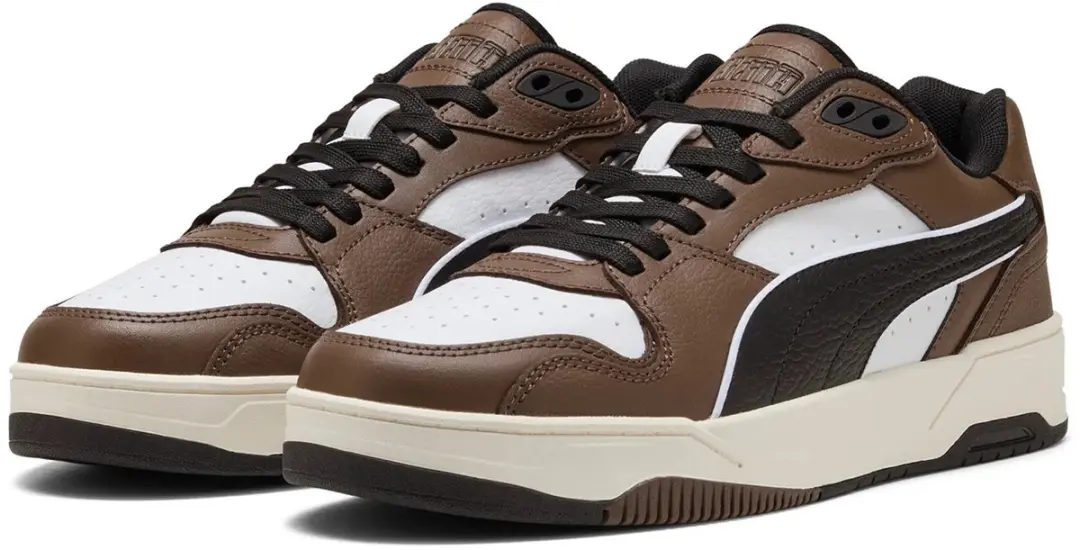 Puma RBD BREAK LOW sneaker unisex 402586 08 wit/bruin