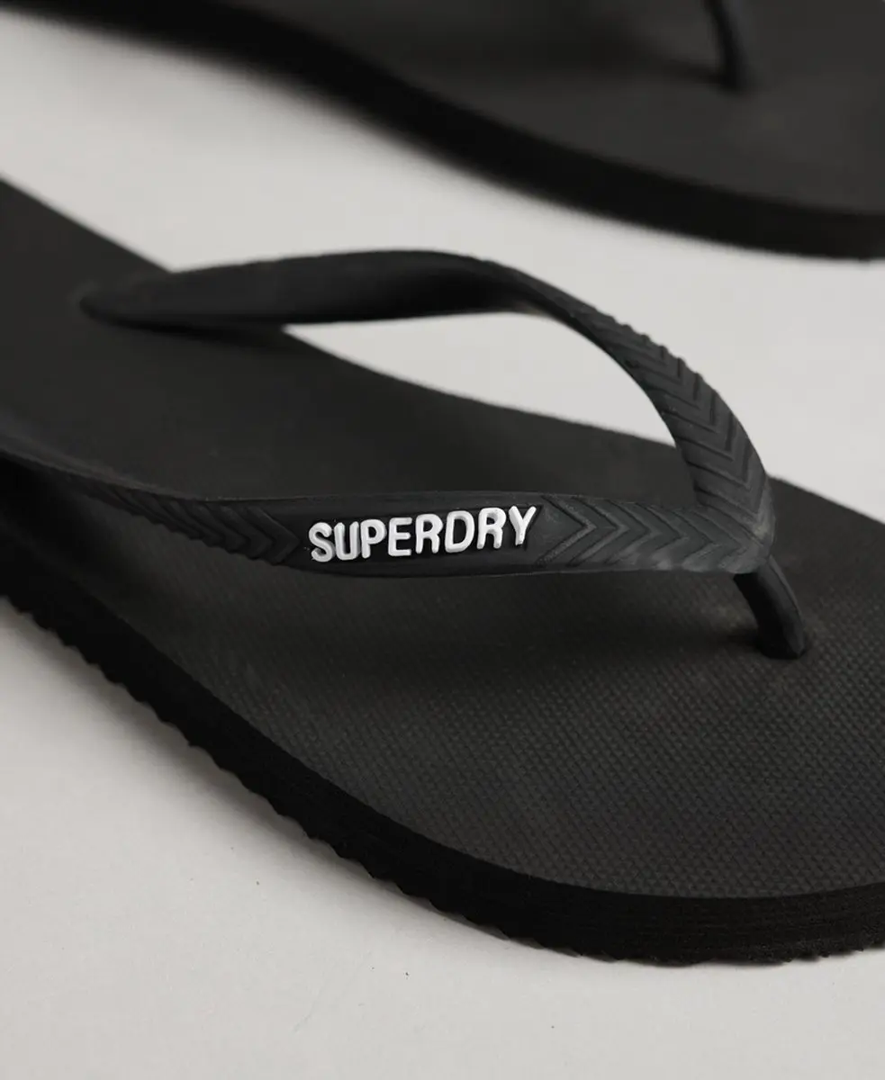 Superdry Vintage Classic Teenslipper - Zwart - afbeelding 2 van 6