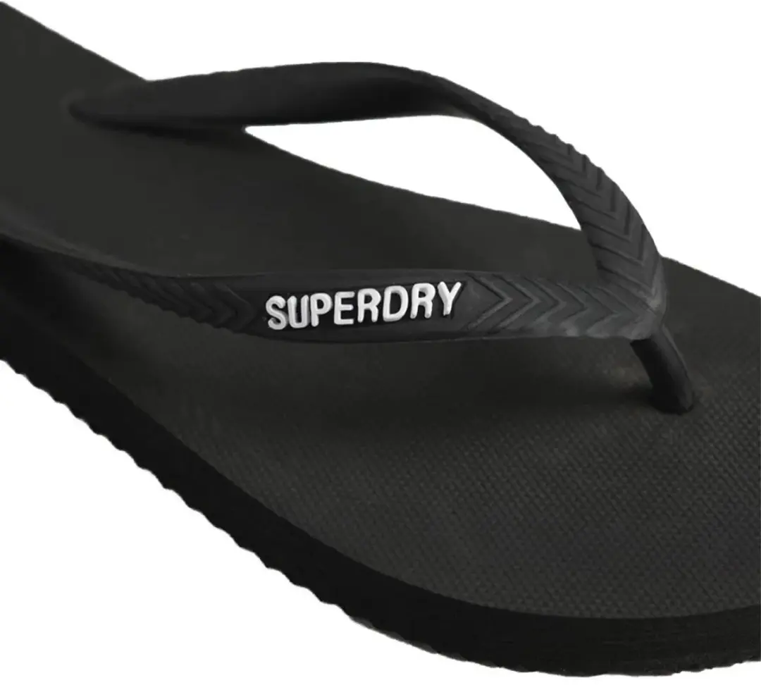 Superdry Vintage Classic Teenslipper - Zwart - afbeelding 5 van 6