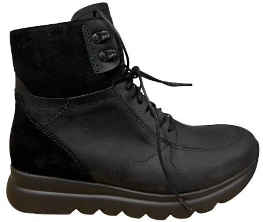 Wolky Grenada HV Veterschoenen - Zwart Nubuck - 38 - afbeelding 6 van 6