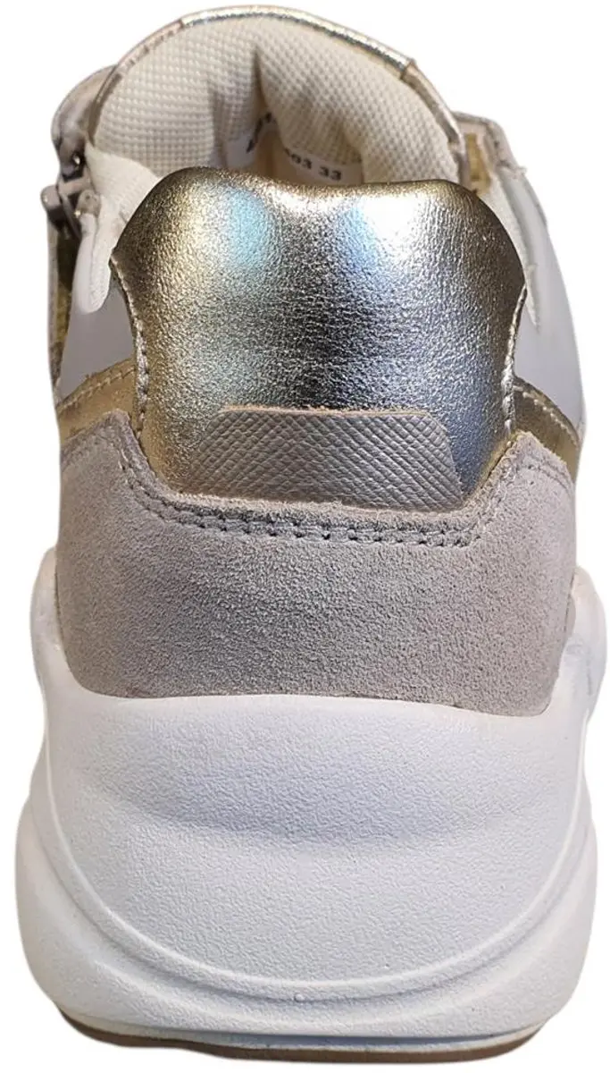 Braqeez 426160-403 Meisjes Lage Sneakers - Beige - Maat 35 - afbeelding 5 van 6