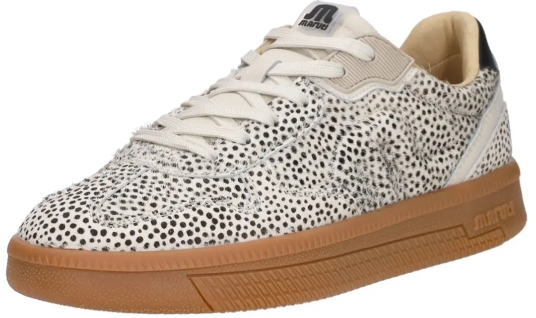 Maruti Yale Leren Sneakers Dames - Beige - 37 - afbeelding 5 van 6