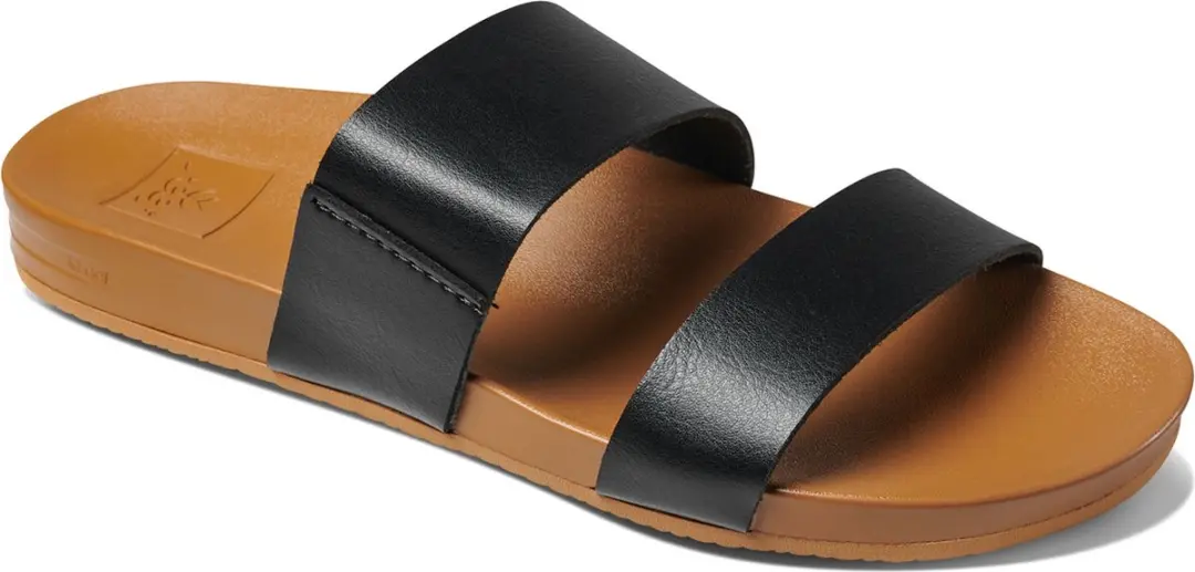 Reef Cushion Vista Slippers Dames - Zwart - Maat 42,5 - afbeelding 3 van 6
