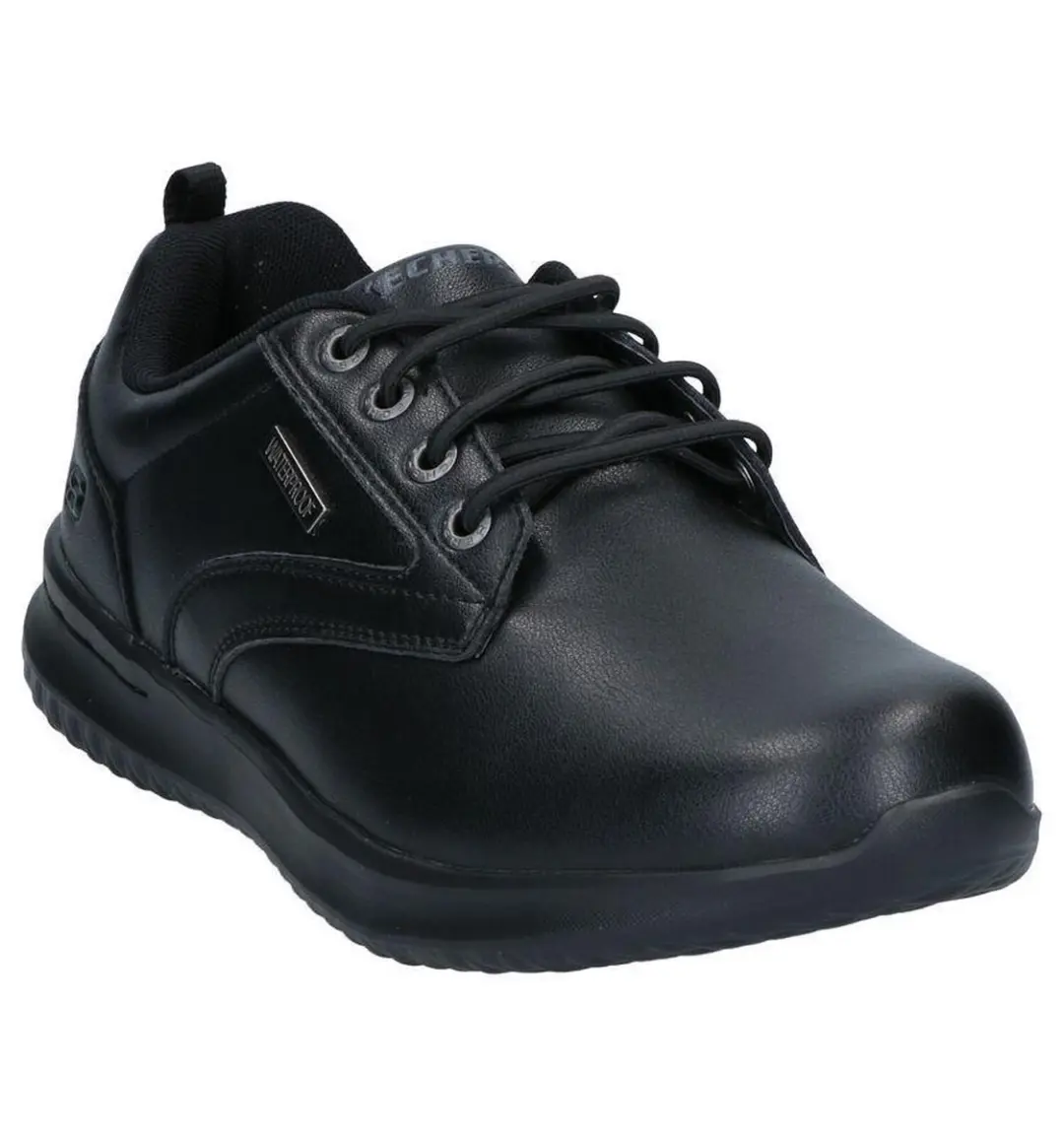Skechers Delson Antigo Heren Veterschoenen - 42.5 - afbeelding 4 van 6