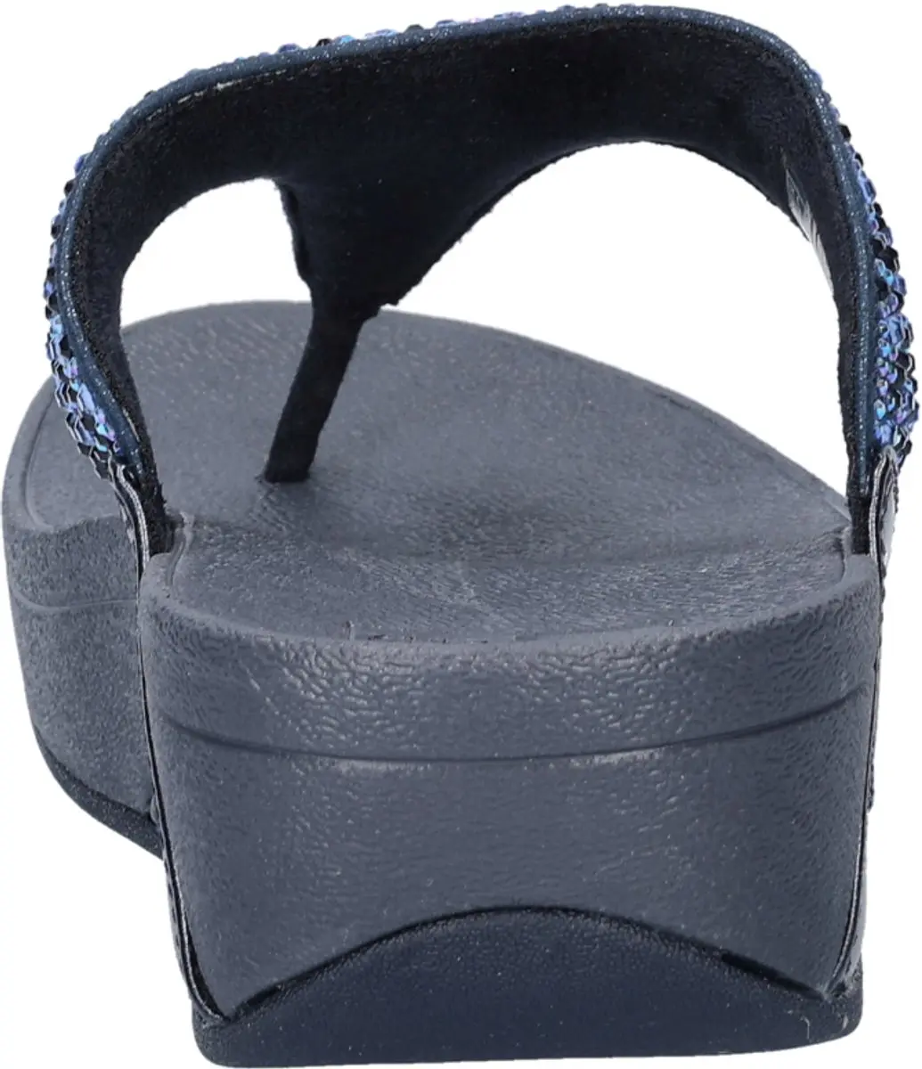 FitFlop Lulu Crystal Mix Teenslipper - Donkerblauw - afbeelding 6 van 6