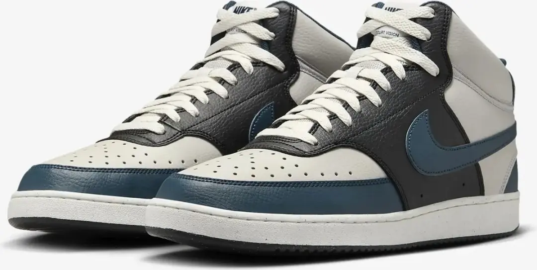 Nike Court Vision Mid Next Nat Heren Sneakers - 38.5 - afbeelding 5 van 6
