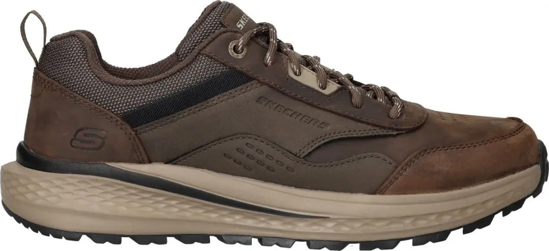 Skechers Relaxed Fit: Slade - Peralto Veterschoenen Laag - donkerbruin - Maat 48.5