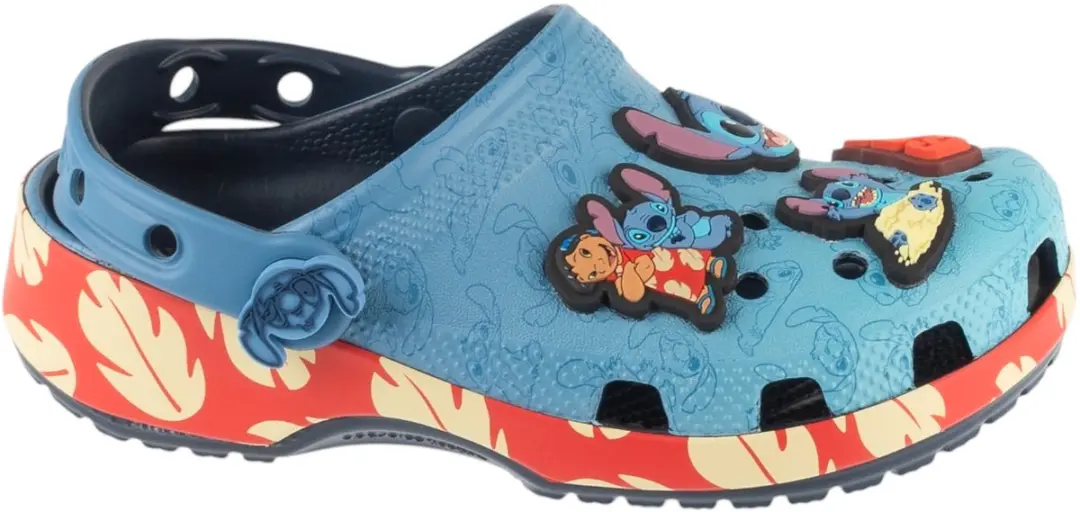 Crocs Classic Stitch Clog K, voor meisje, Blauw, Slippers, maat: 29/30