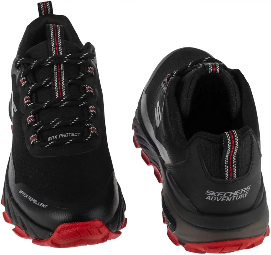 Skechers Max Protect Promote Track Sneakers 237669-BKRD - Zwart