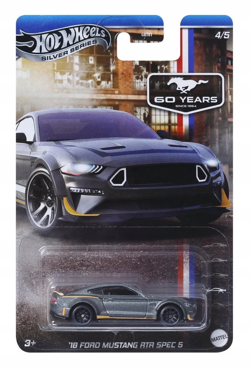 Hot Wheels Ford Mustang RTR Spec 5 GKT01