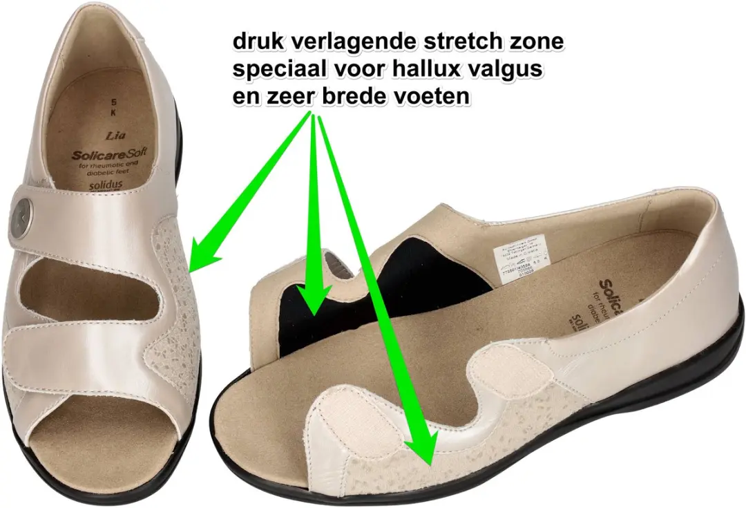 Solidus Lia 501 Sandalen - 38 - Zandkleur - afbeelding 5 van 6