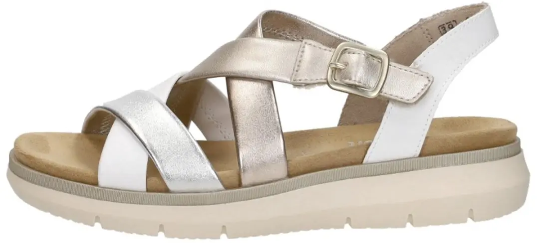 Remonte -Dames - metallic - sandalen - maat 41 - afbeelding 2 van 6