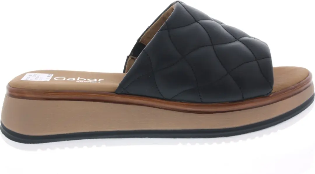 Dames Slippers Gabor 82.741.57 Zwart