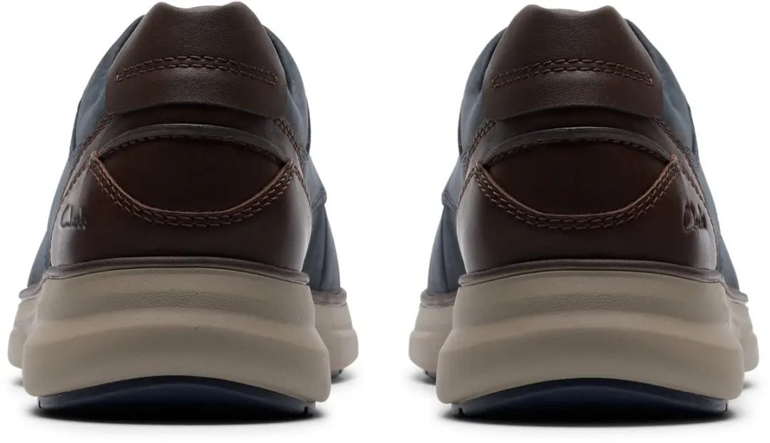 Clarks Mullan Moc Lage Sneakers - Blauw 42 - afbeelding 6 van 6