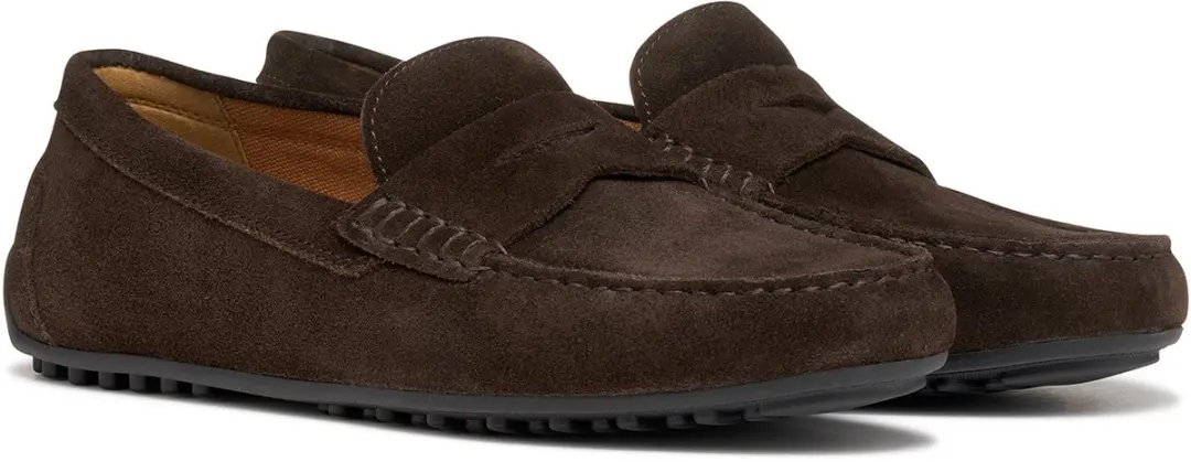 Geox Heren Mocassin Sneaker U Istria U653KB 00022 C6006 Dark Brown