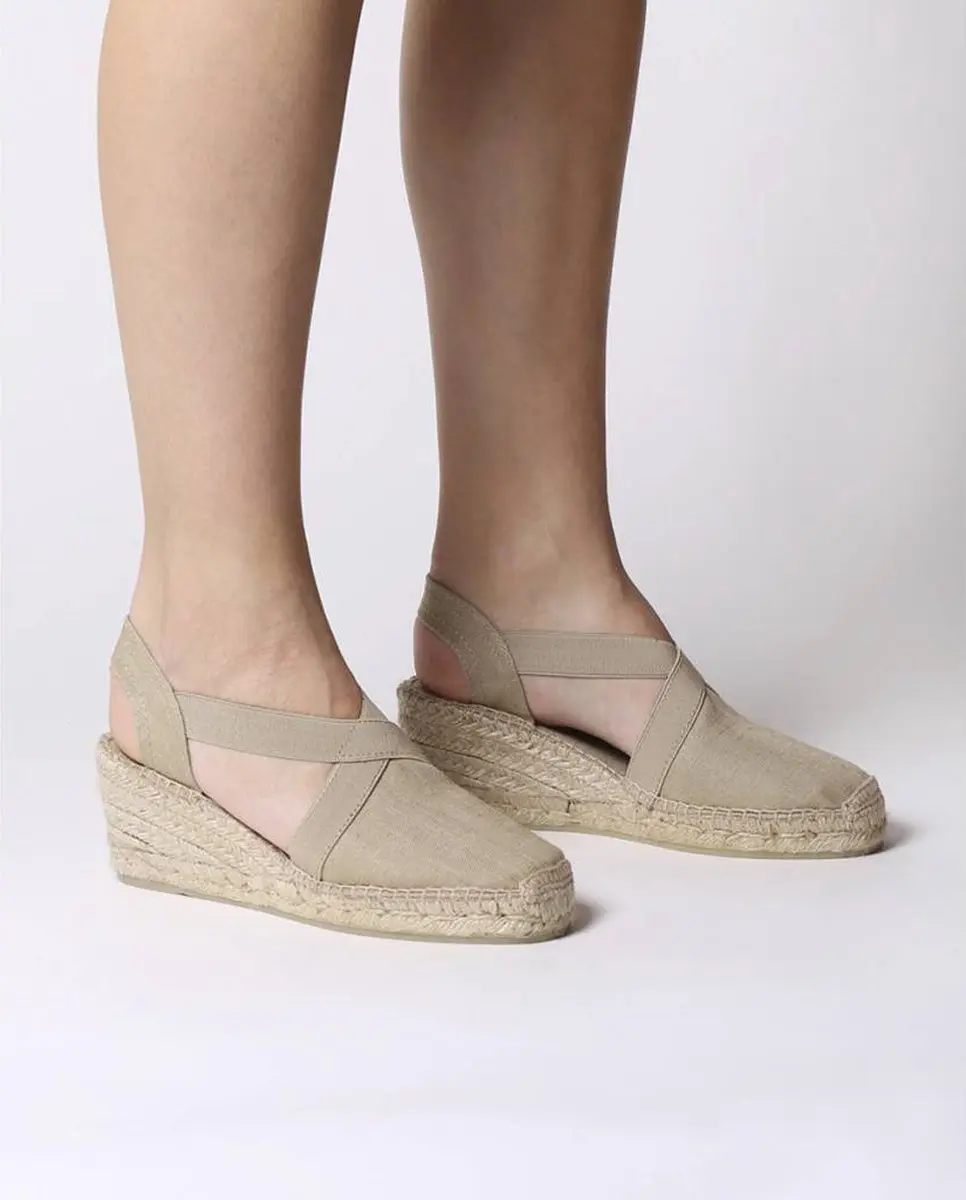 Toni Pons Ter Wedge Espadrilles Beige EU 39 Vrouw
