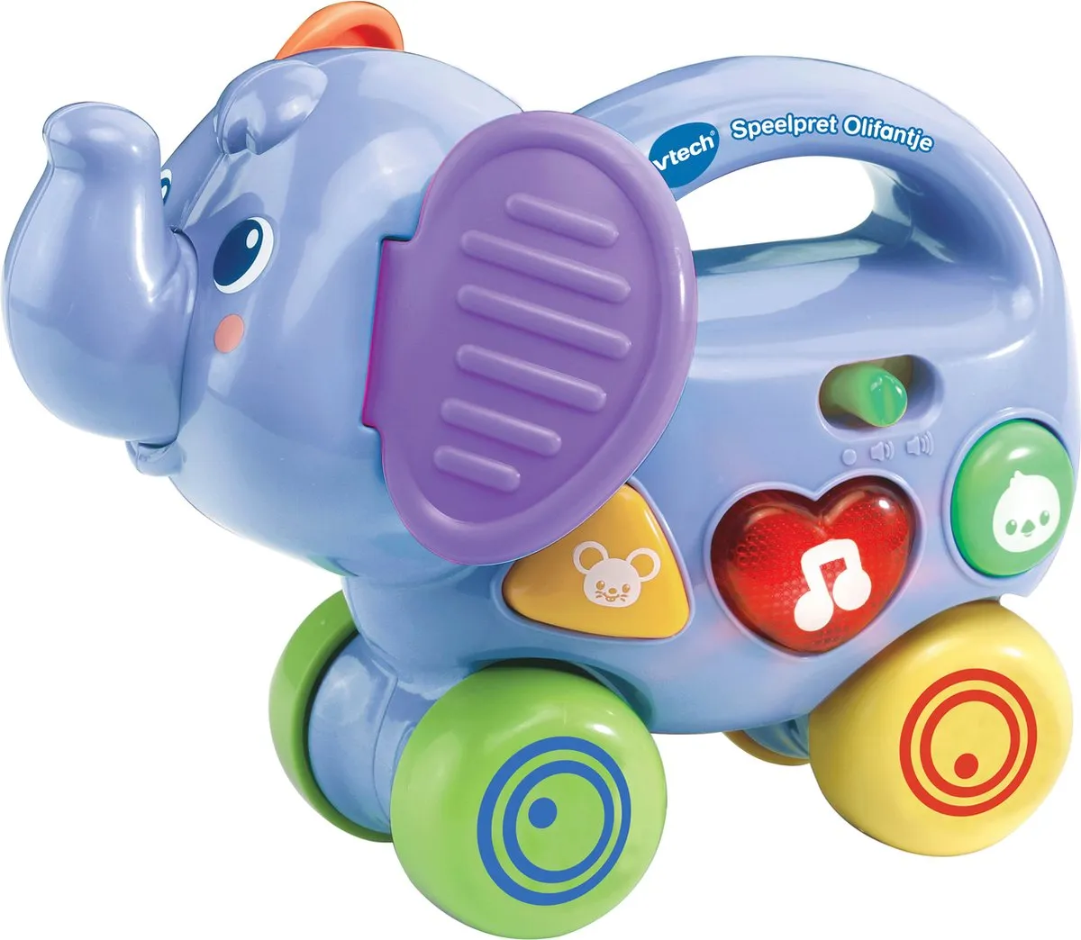 VTech Baby Speelpret Olifantje - Educatief Speelgoed - Multikleuren