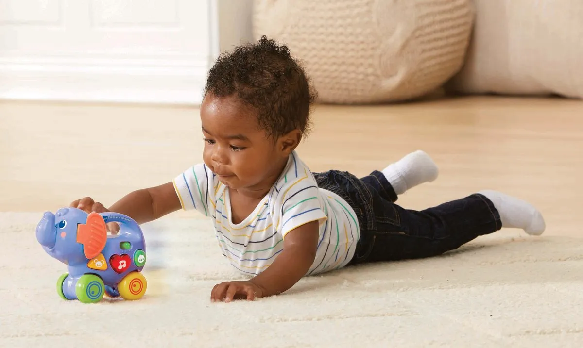 VTech Baby Speelpret Olifantje - Educatief Speelgoed - Multikleuren