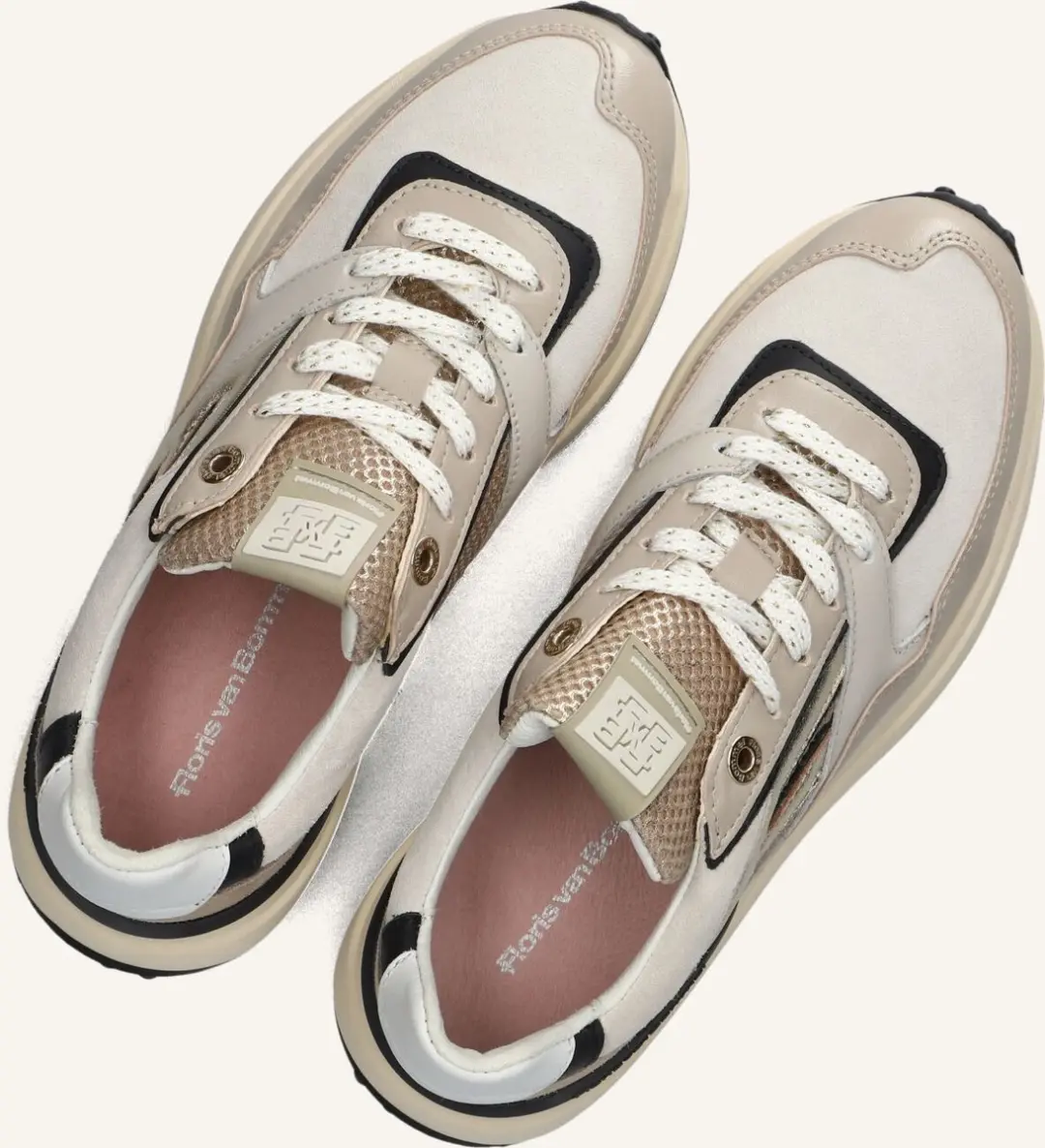 Floris van Bommel Sfw-10128 Sneakers - Beige - 39,5 - afbeelding 5 van 6