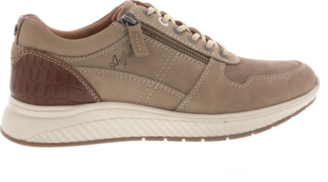Heren Sneakers Australian Hurricane Nubuck Beige