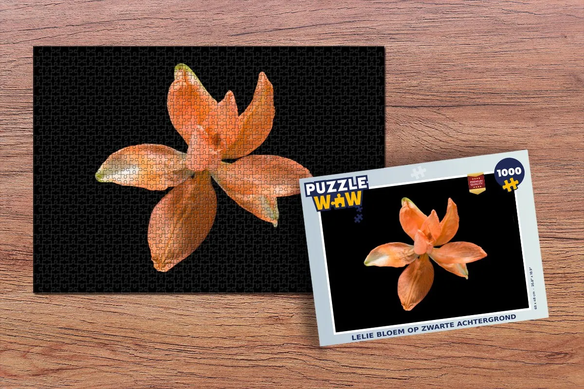 PuzzleWow Bloemen Legpuzzel 1000 Stuks - Multicolor