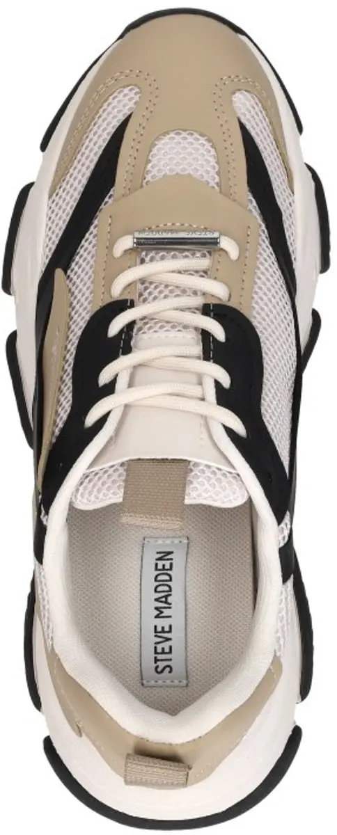 Steve Madden Possession-e Dames Sneakers - Zwart - afbeelding 4 van 6