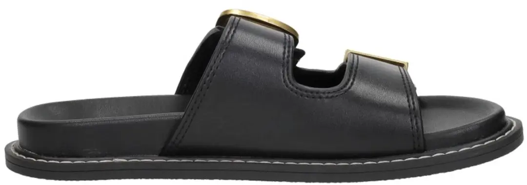 Steve Madden Arch-E Open Teen Badslipper - Zwart - afbeelding 2 van 6