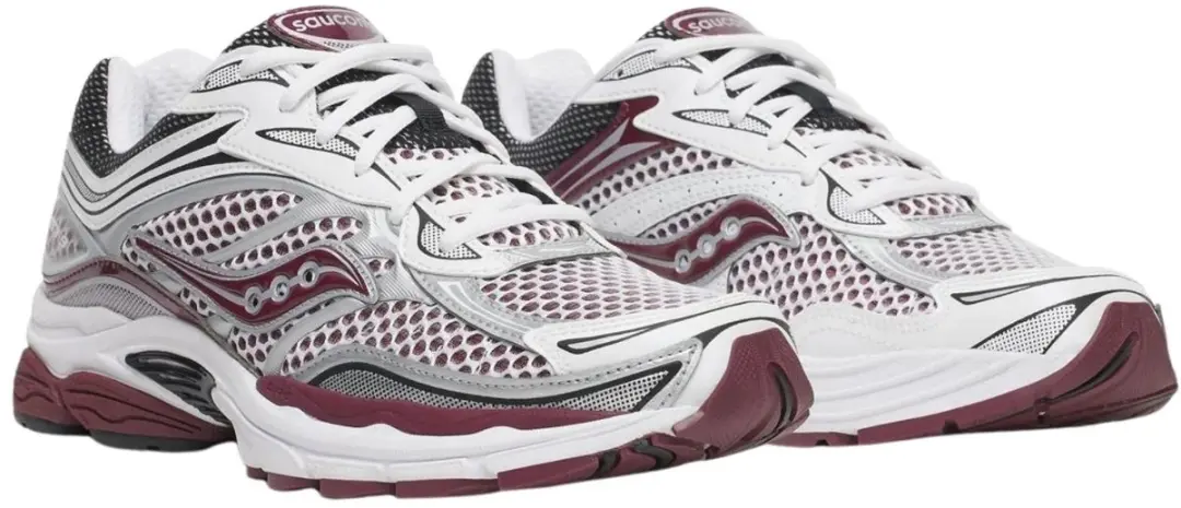 Saucony Progrid Omni 9 Dames Sneakers - Wit - Maat 40½ - afbeelding 2 van 5