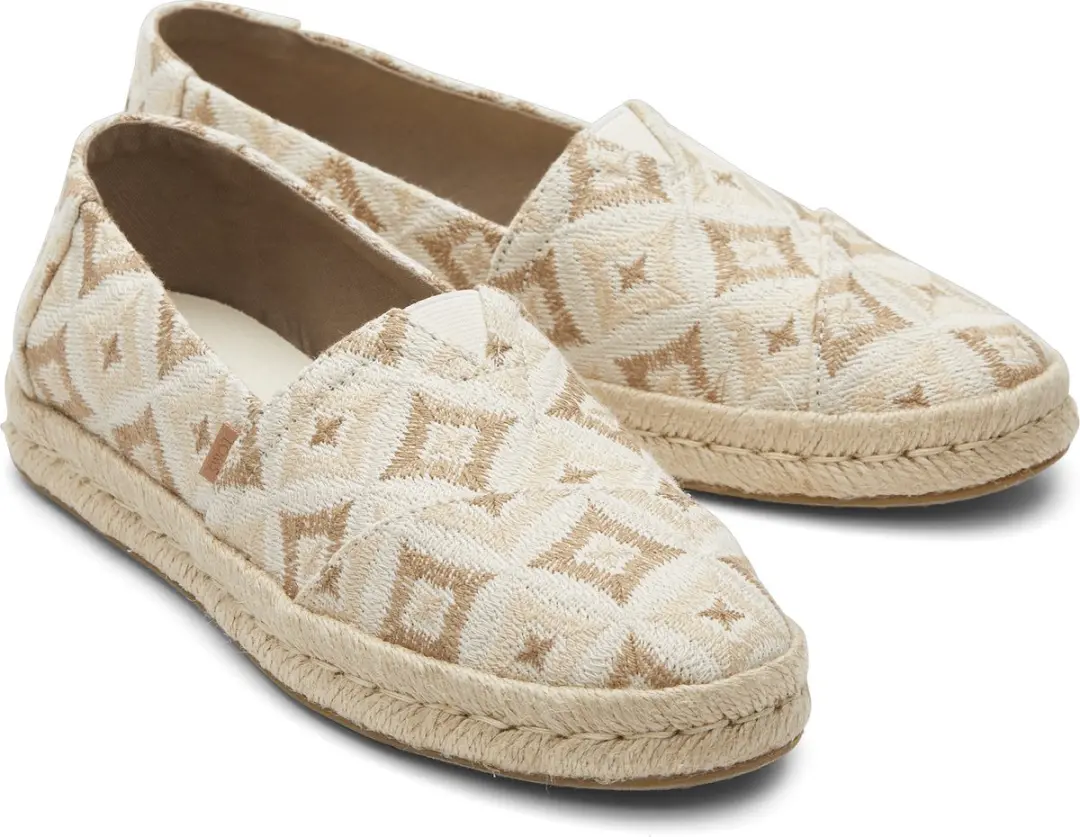 TOMS Alpargata Espadrille - Beige Multi - Maat 38,5 - afbeelding 4 van 6
