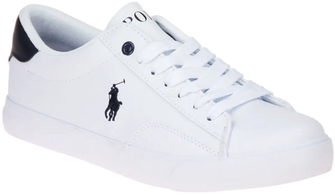 Polo Ralph Lauren Theron IV Sneakers - Wit - Maat 35 - afbeelding 2 van 6