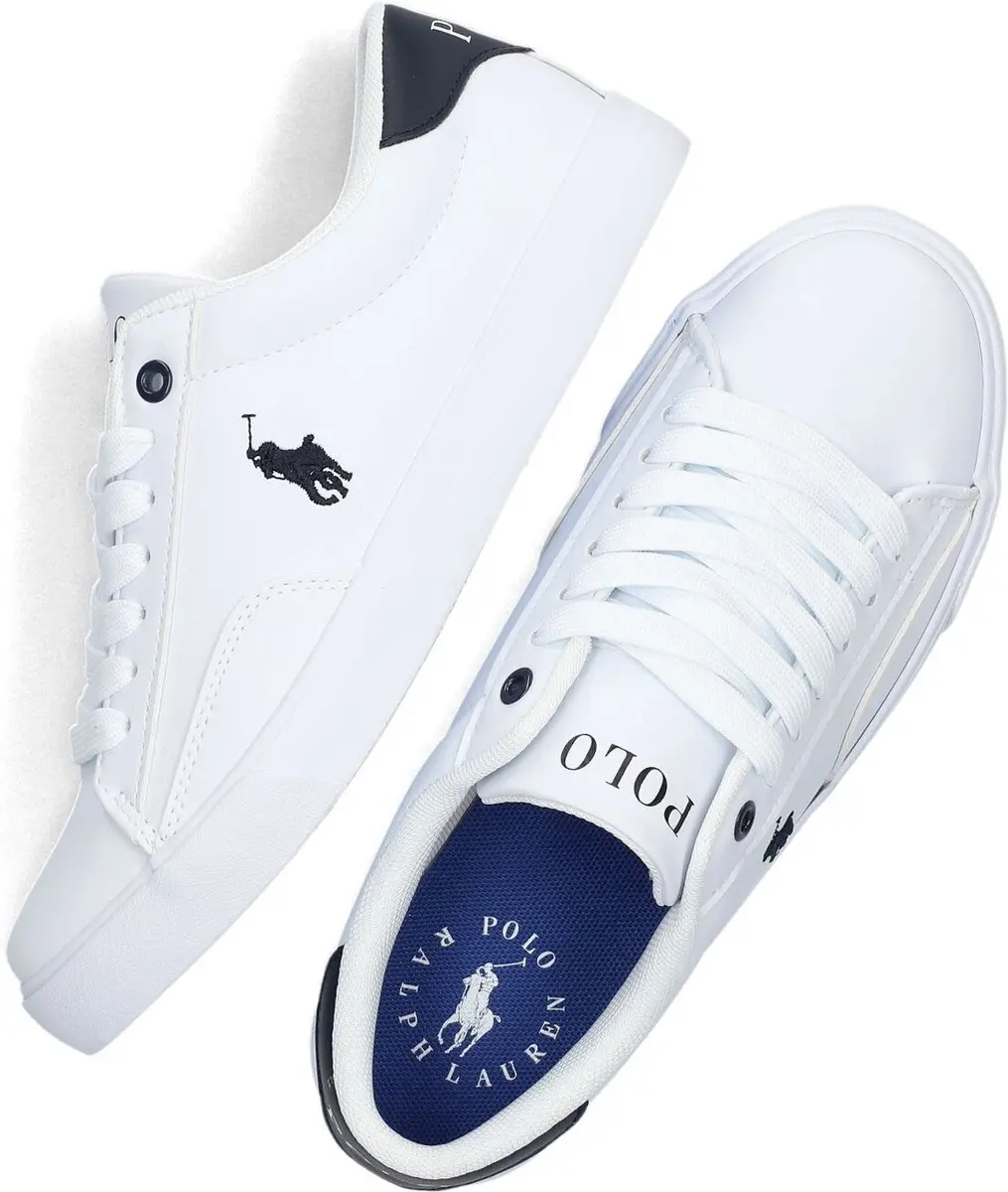 Polo Ralph Lauren Theron IV Sneakers - Wit - Maat 35 - afbeelding 5 van 6
