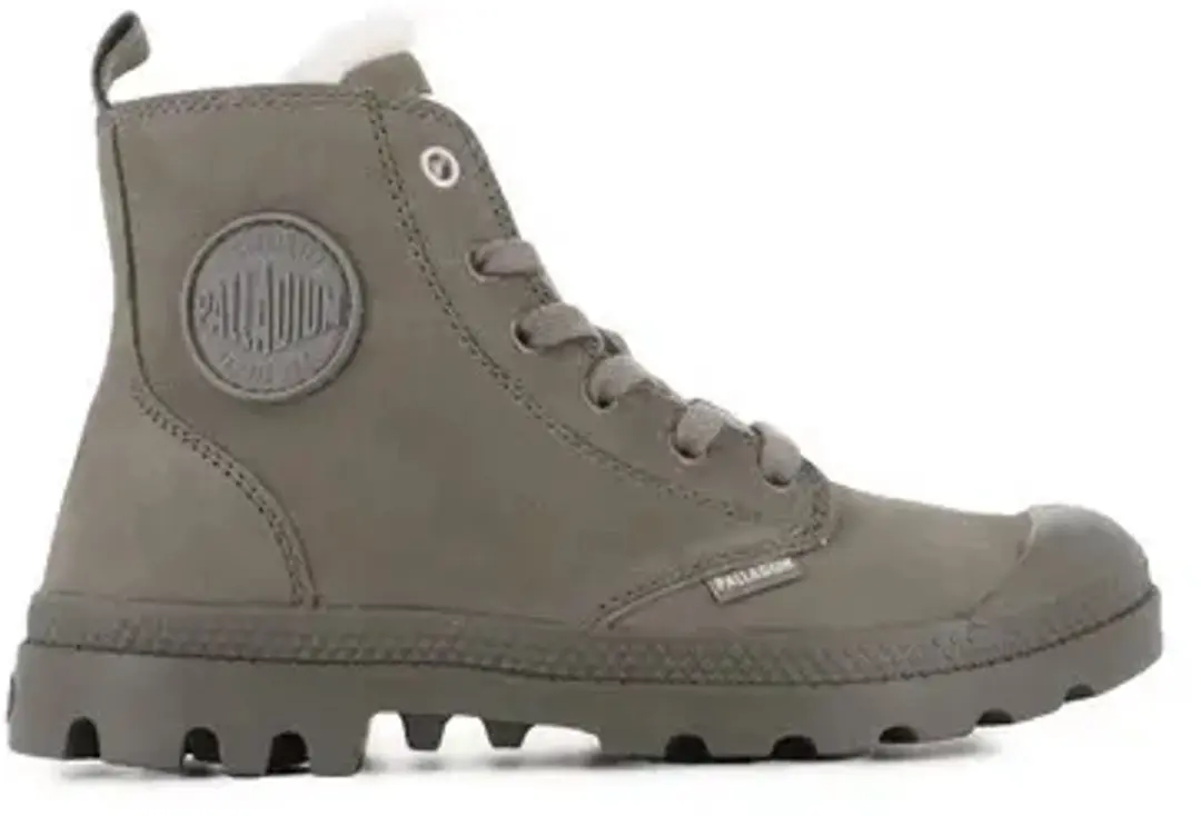 Palladium Pampa Hi Zip WL Dames Sneakers - Beige - Maat 40 - afbeelding 3 van 6