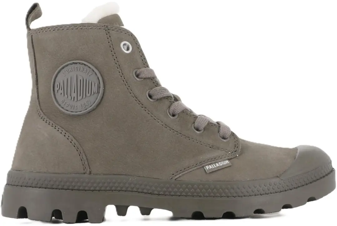 Palladium Pampa Hi Zip WL Dames Sneakers - Beige - Maat 40 - afbeelding 6 van 6
