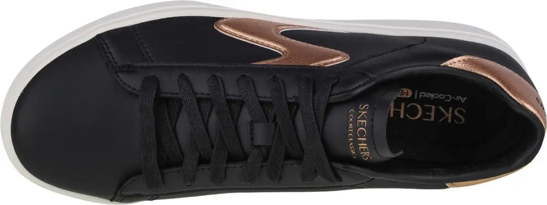 Skechers Eden LX Beaming Glory Sneakers 185016-BKRG - Zwart - afbeelding 5 van 6