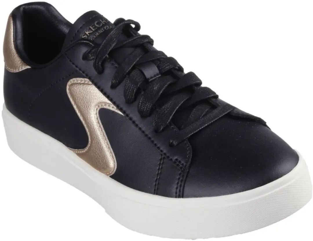 Skechers Eden LX Beaming Glory Sneakers 185016-BKRG - Zwart - afbeelding 2 van 6