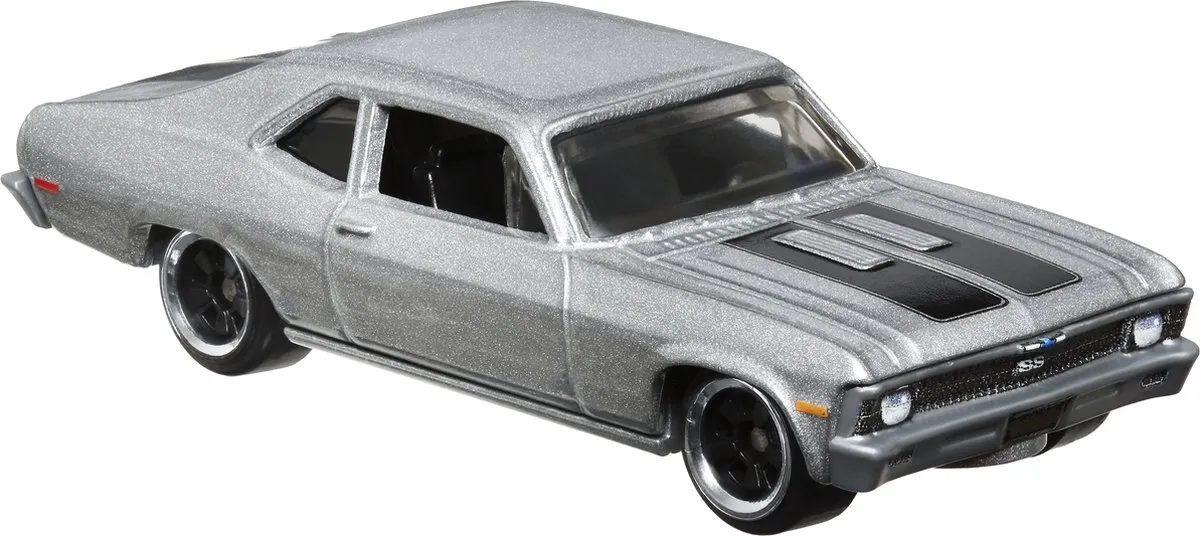 Hot Wheels HRW42 Chevrolet Nova SS 2/5 Speelgoedauto - Grijs