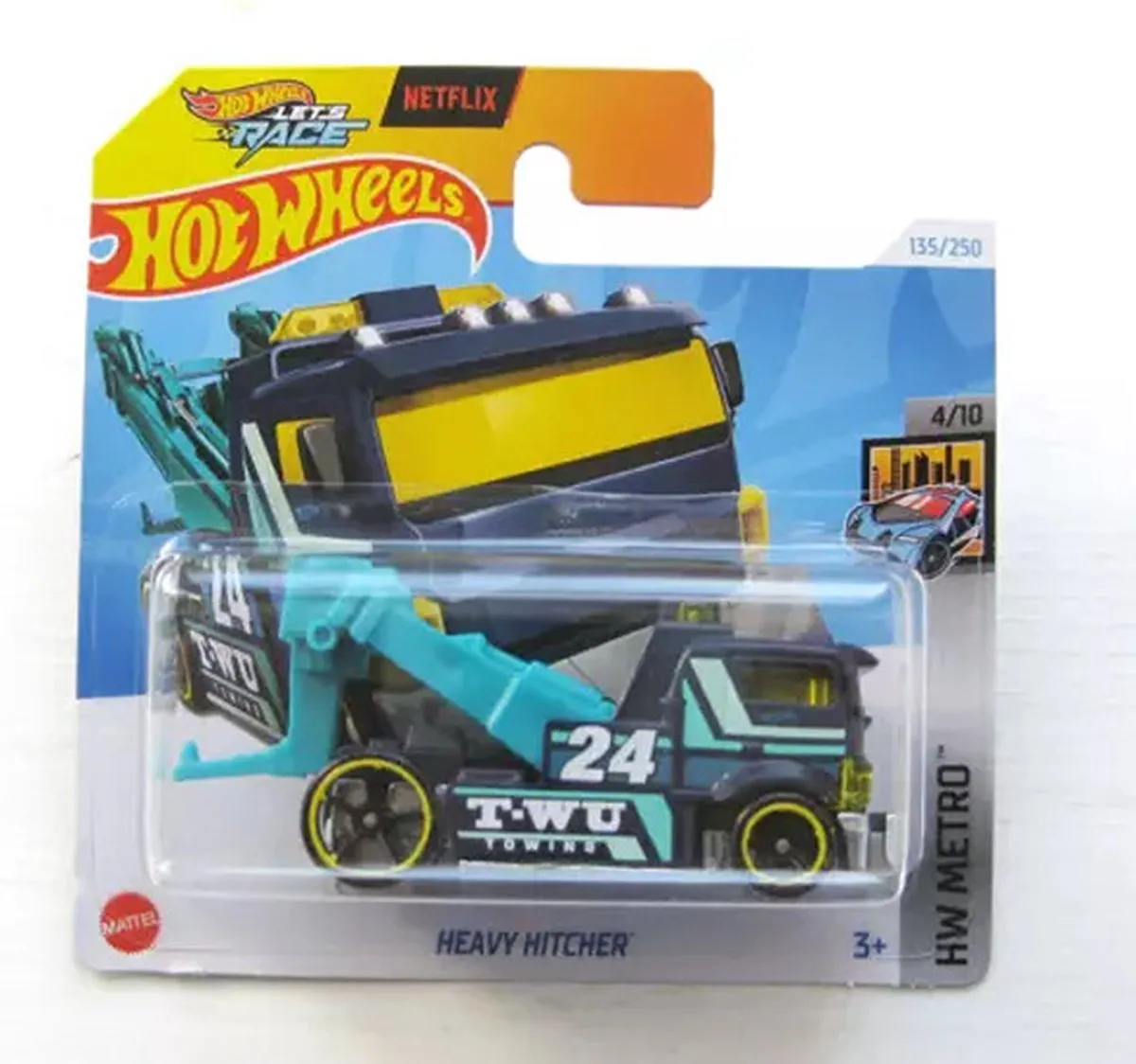 Hot Wheels Heavy Hitcher 24 Turquoise HW 21A