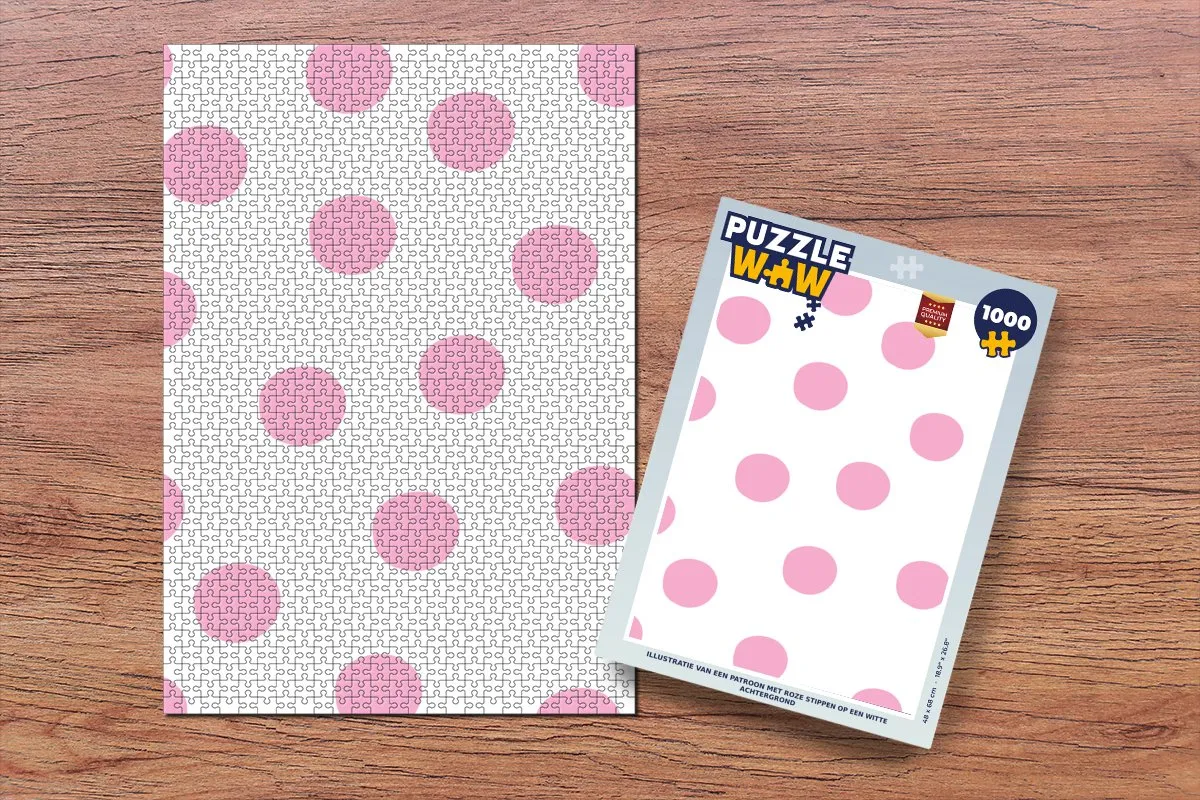 PuzzleWow Legpuzzel 1000 Stuks - Multicolor