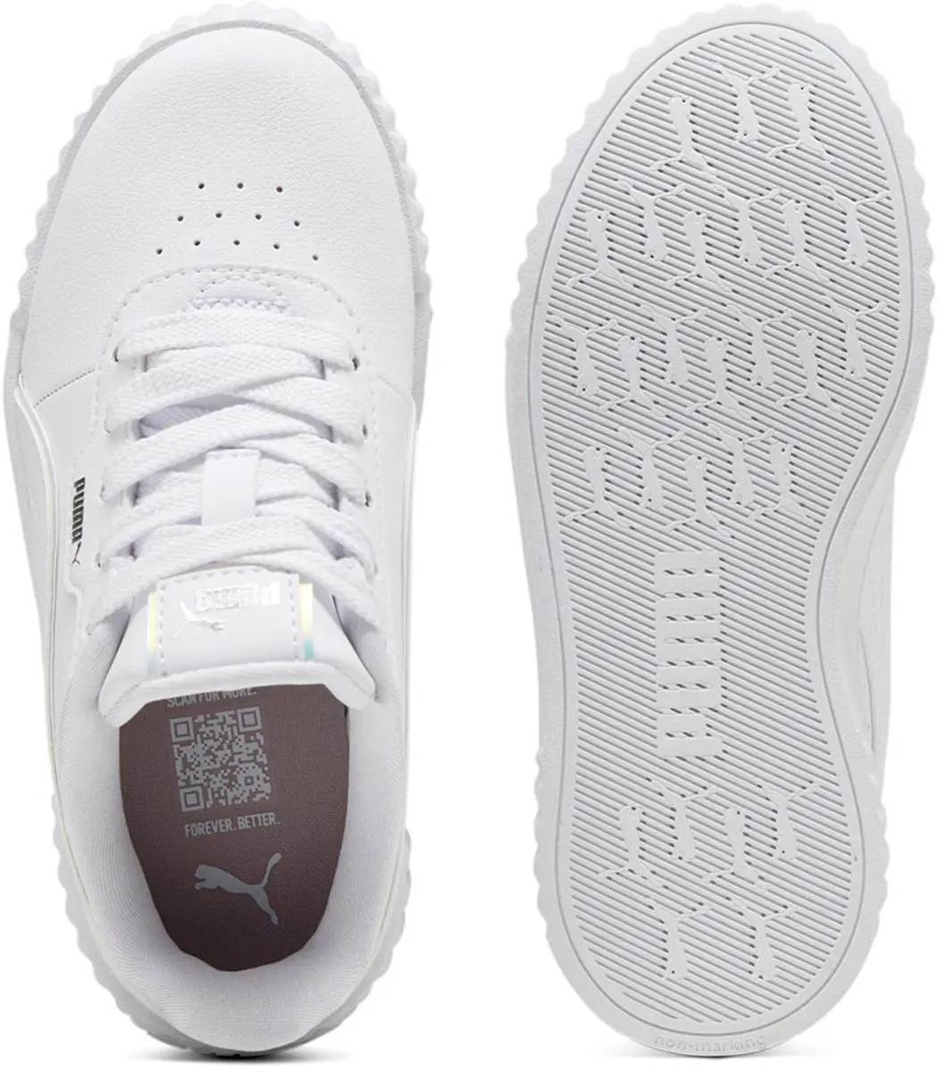 PUMA Carina 3.0 Holo 2.0 Ps Schoenen 28 - Wit - afbeelding 3 van 6
