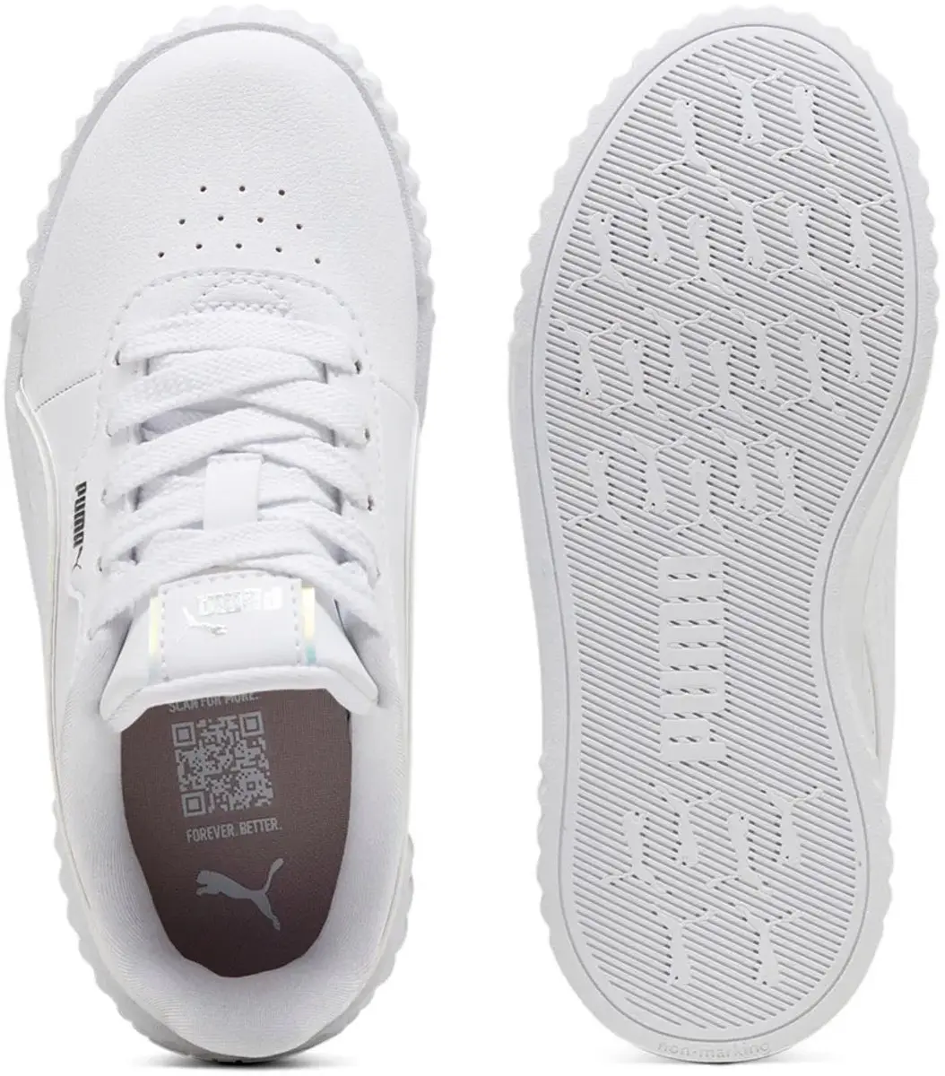 PUMA Carina 3.0 Holo 2.0 Ps Schoenen 28 - Wit - afbeelding 4 van 6