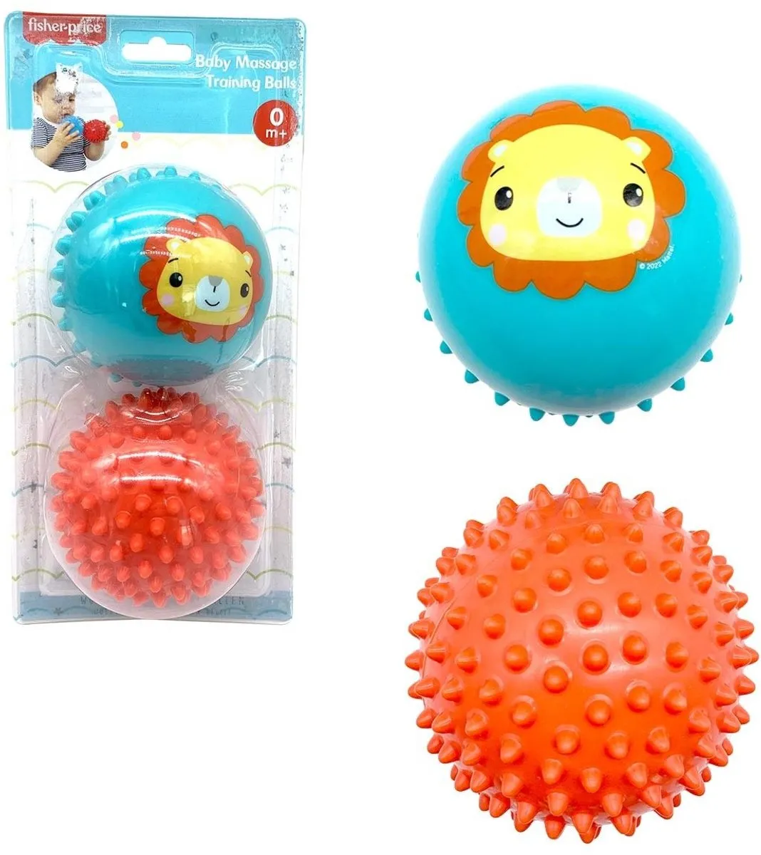 Fisher-Price Baby Massageballen 2 Stuks