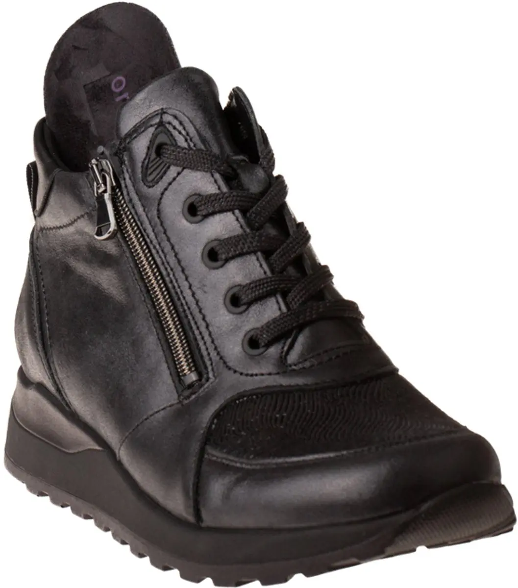 Wäldlaufer 364H81 Veterboot - Zwart