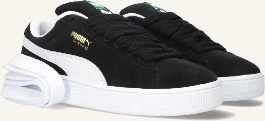 PUMA Suede XL Lage Sneakers - Zwart